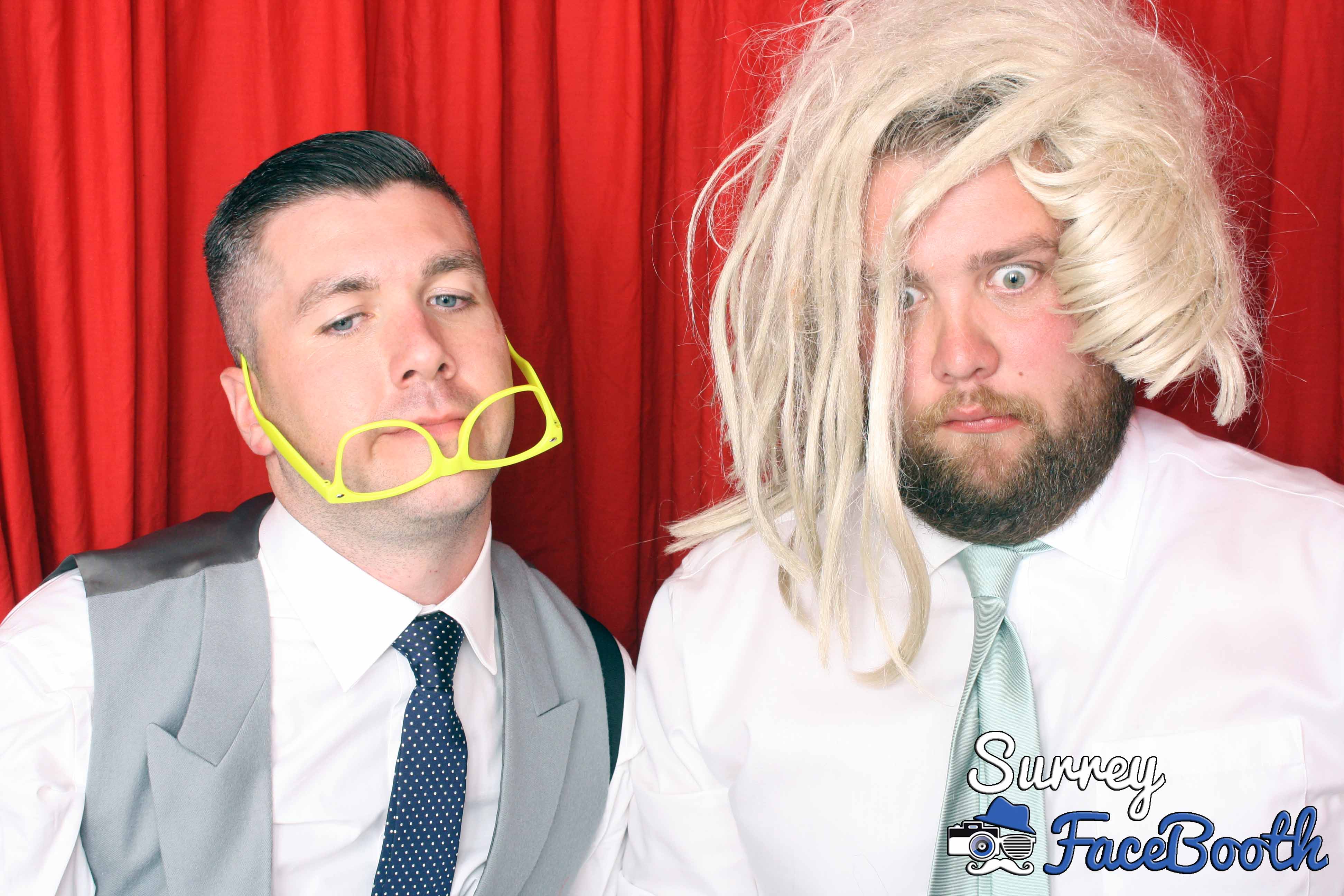 Danny and Kayleigh's Wedding | View more photos from the event at galleries.surreyfacebooth.co.uk/u/Surrey-FaceBooth/Danny-and-Kayleighs-Wedding